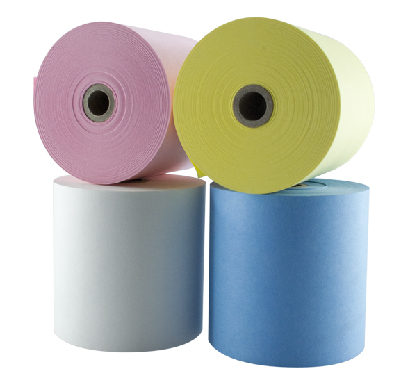 76mm x 76mm Dry Cleaning Tag Rolls - Blue